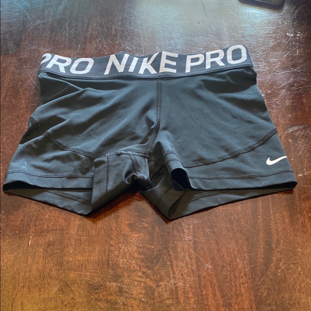 Nike Pro Women's Athletic Black Shorts